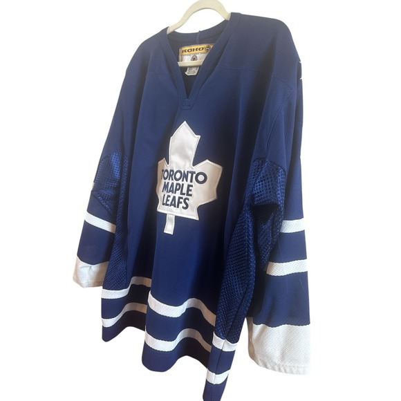 Vintage Koho Licensed Toronto Maple Leafs Men's Size XL Jersey Weitz #14 - Picture 2 of 13